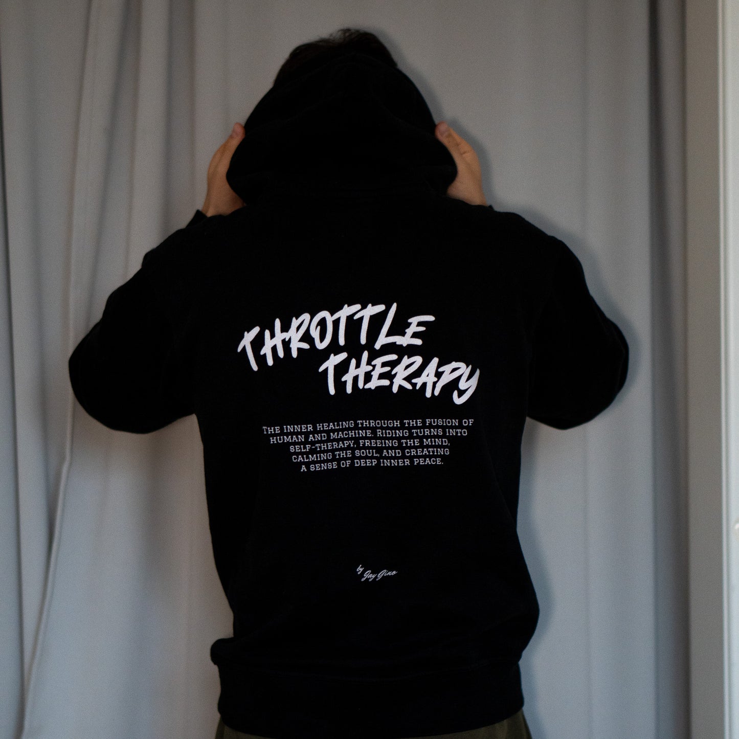 HOODIE V2 black | THROTTLE THERAPY