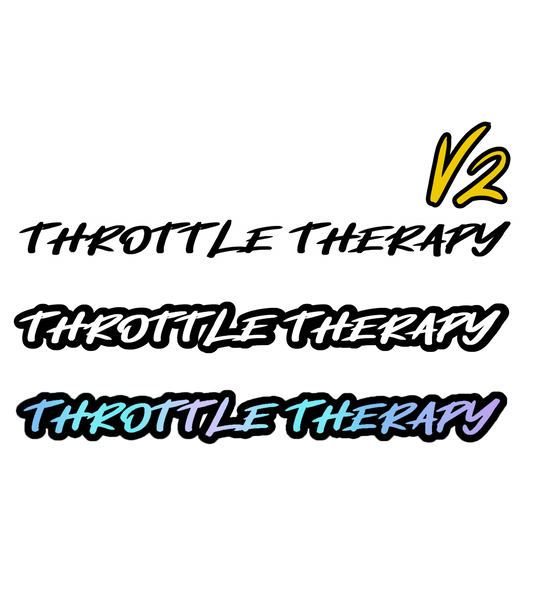 STICKER V2 | THROTTLE THERAPY