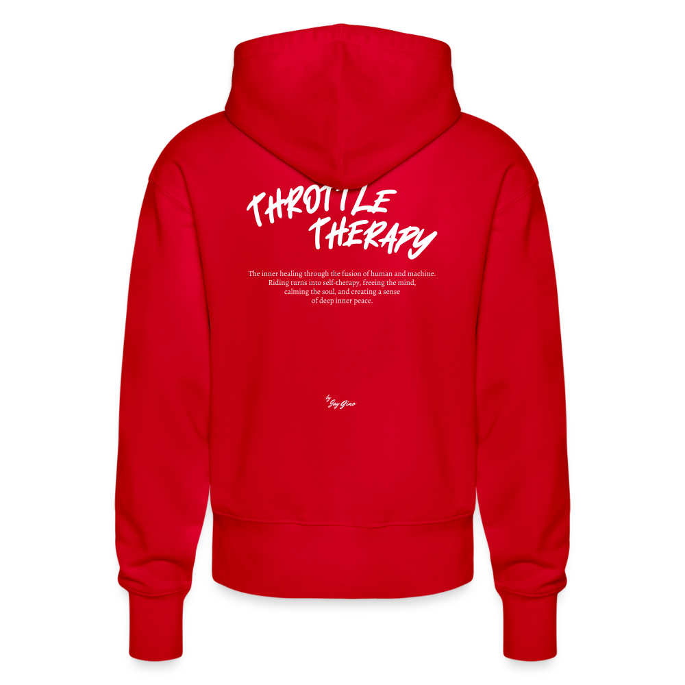 HOODIE V2 red | OVERSIZE - Rot